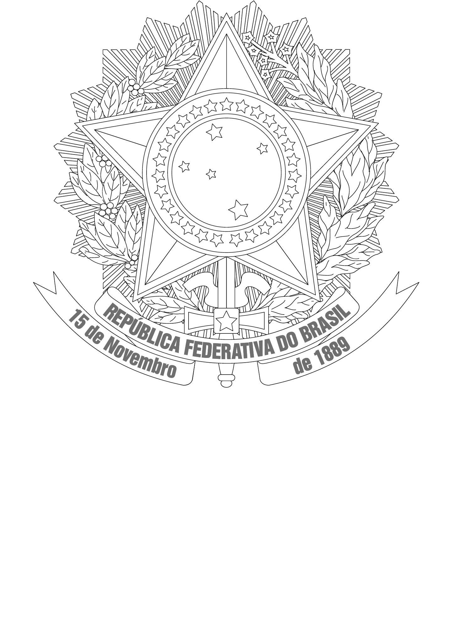 Ministério Da Defesa Logo Em Inglês - Graphic Design (2480x3508), Png Download