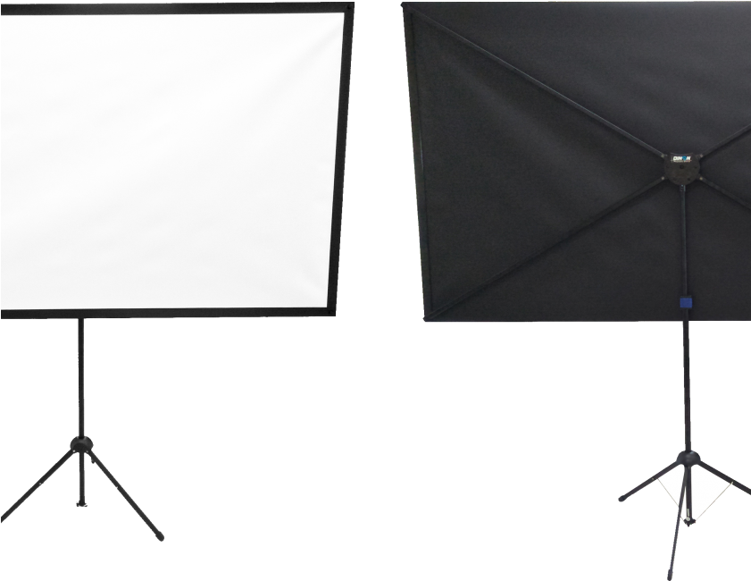 Dinon Diy Mobile Projector Screen - Umbrella (840x840), Png Download