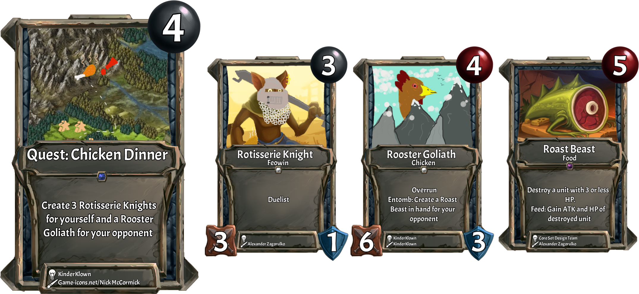 Chicken Dinnerweek - Cartoon (2170x1041), Png Download