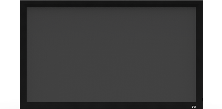 Led-backlit Lcd Display (870x870), Png Download