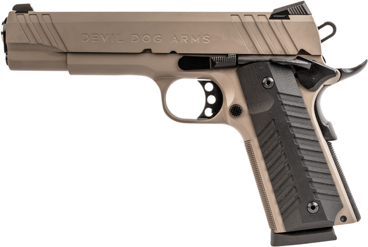 Dda 1911 5″ Fde - Sig 1911 Ultra Compact Nickel (800x656), Png Download