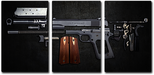 Assault Rifle (600x600), Png Download