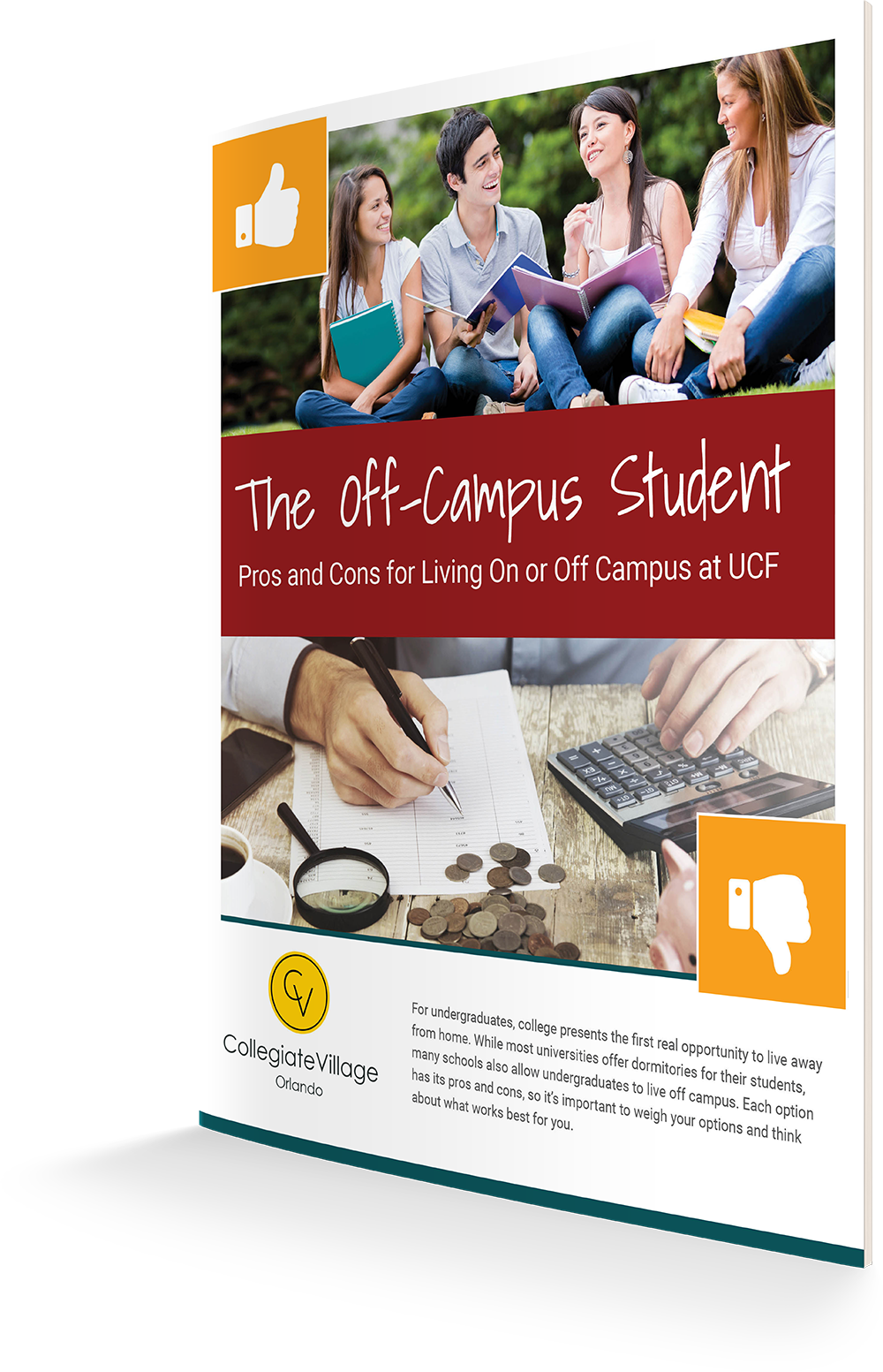 The Off-campus Student - Flyer (1000x1553), Png Download