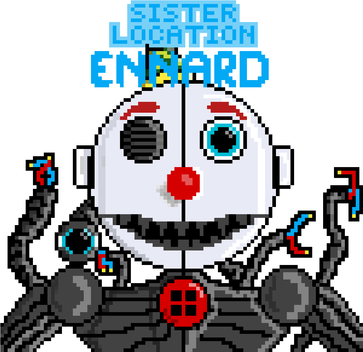Ennard - Cartoon (1200x1200), Png Download