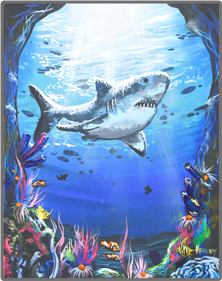 Under The Sea (576x864), Png Download