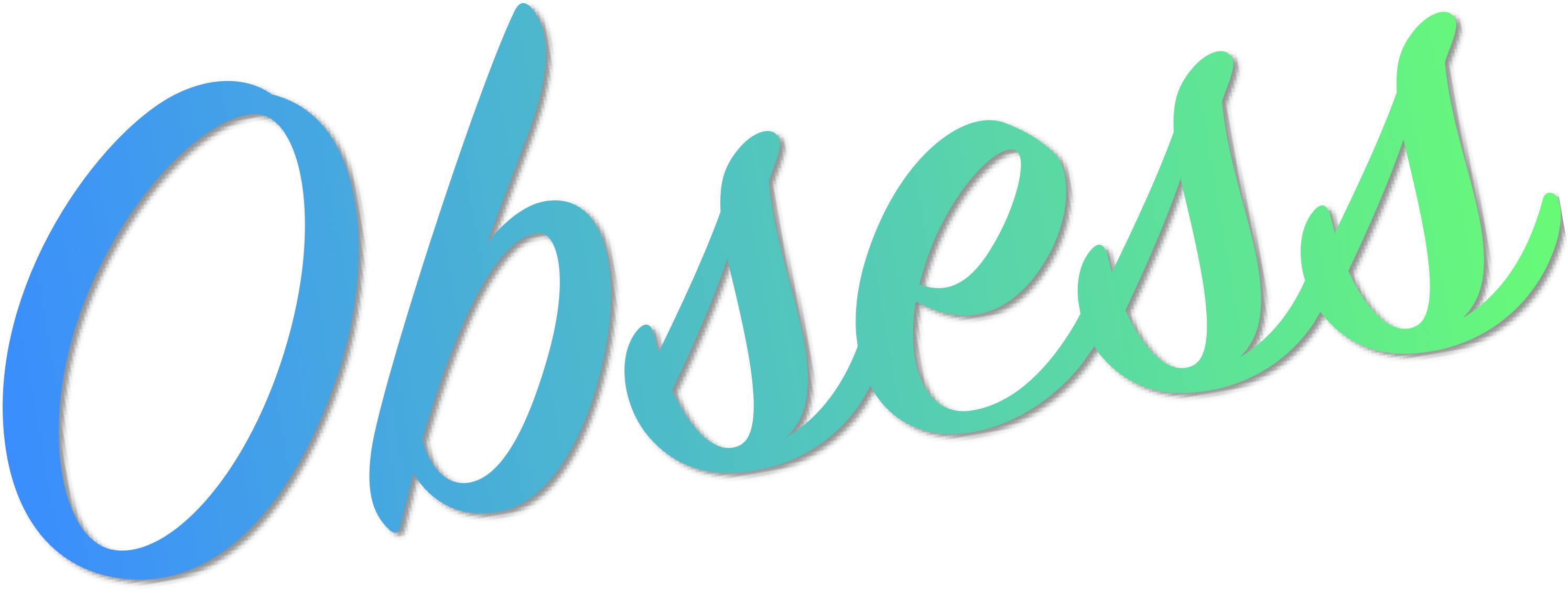 Obsess Logo (3043x1174), Png Download