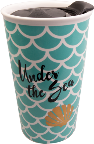 The Little Mermaid - Ceramic (600x600), Png Download