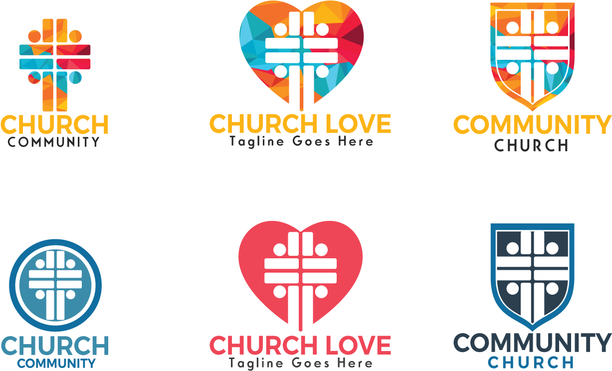 Community Church Logo Design - Graphic Design (1500x1000), Png Download