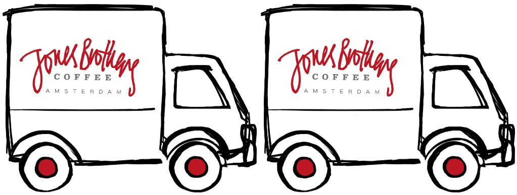 Jones Brothers Coffee Delivery (1023x476), Png Download