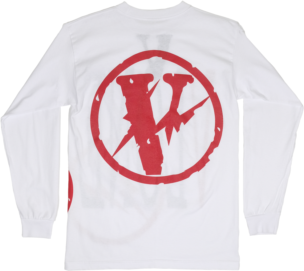 Vlone - Creed - - Vlone Red Fragment White (1200x1200), Png Download