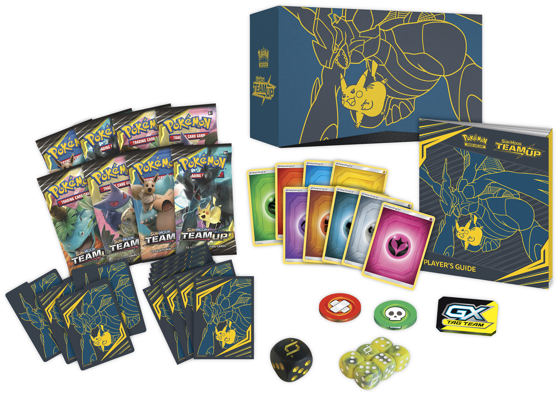 Sun And Moon Team Up Elite Trainer Box - Team Up Elite Trainer Box (2048x1433), Png Download