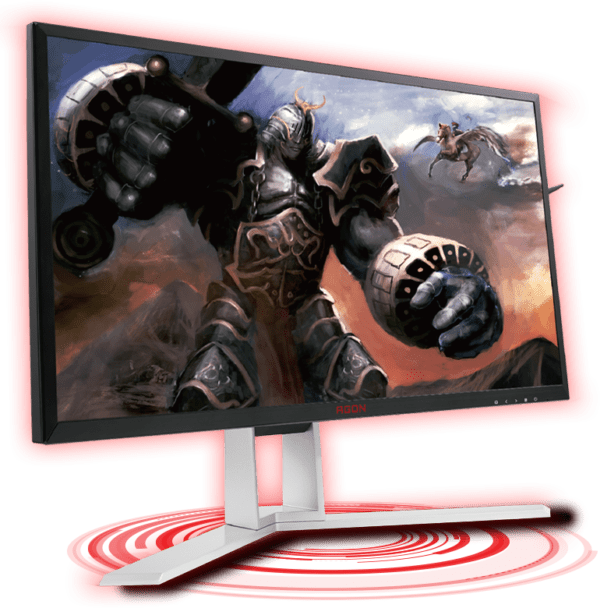 Aoc Will Be The Official Monitor Partner For Kingsman - Monitor Gaming Aoc 240hz (600x608), Png Download