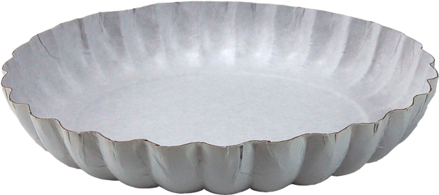 Bowl, Fruit Bowl, Cardboard, Round, ∅300mm, White - Kartonnen Schaal (640x640), Png Download