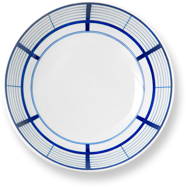 Shoji Pattern Hand-painted Fruit Bowl - Circle (1155x803), Png Download