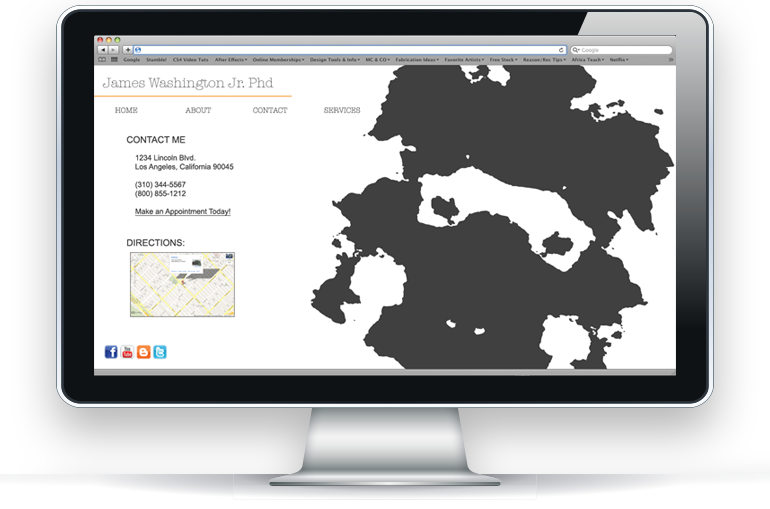 Rorschach Psychology Site - Led-backlit Lcd Display (770x509), Png Download