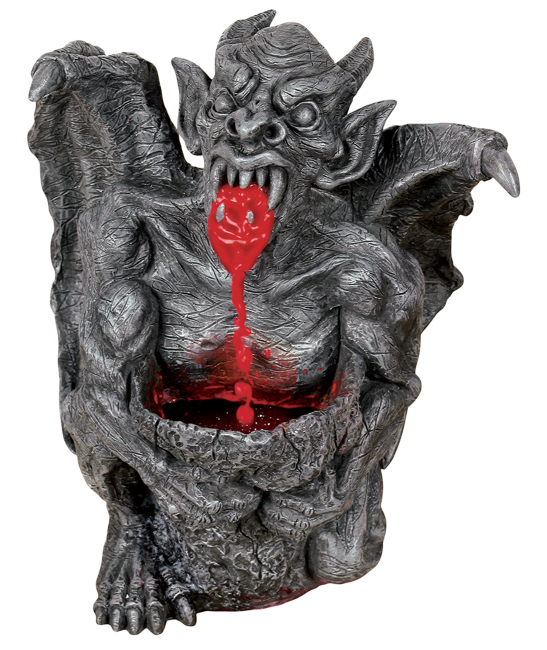 Gargoyle Fountain - 9 - - Gargoyle (547x650), Png Download