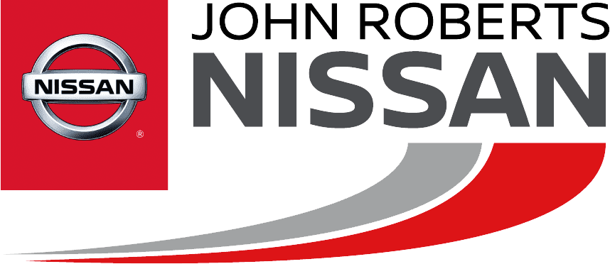 Dealer-logo - John Roberts Nissan Logo (858x372), Png Download