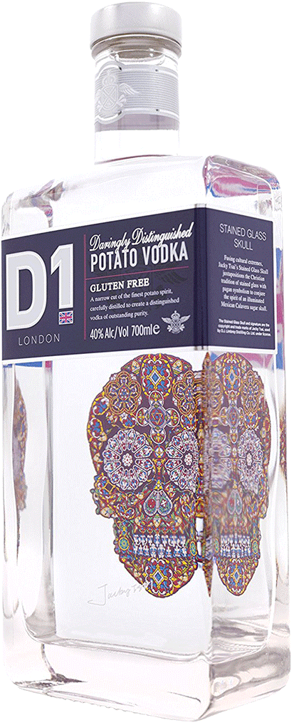 D1 Gin & Vodka (412x1024), Png Download