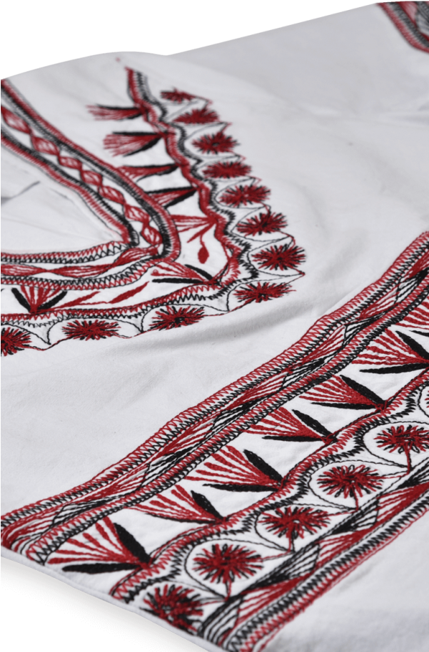 Embroidered Blouse - Illustration (600x1000), Png Download