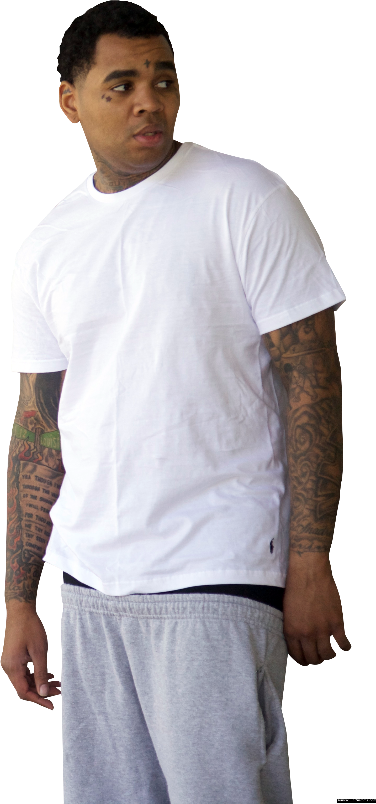Kevin Gates 3 - Kevin Gates Transparent Background (1650x3102), Png Download