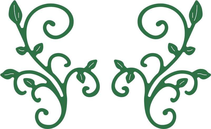 Tiny Fanciful Flourish Left & Right B387 Die Set - Cheery Lynn Designs (800x800), Png Download