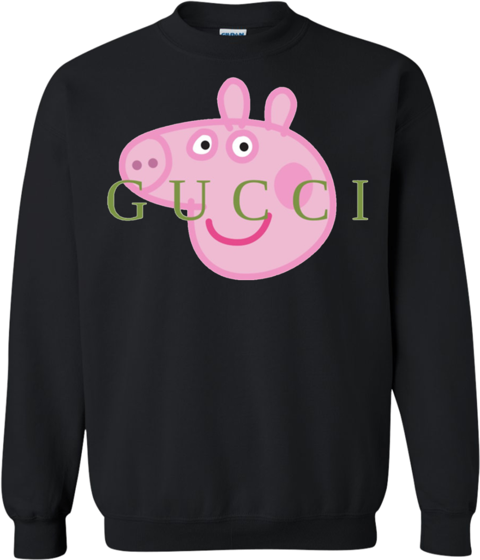 Peppa Pig Gucci Sweater (1155x1155), Png Download