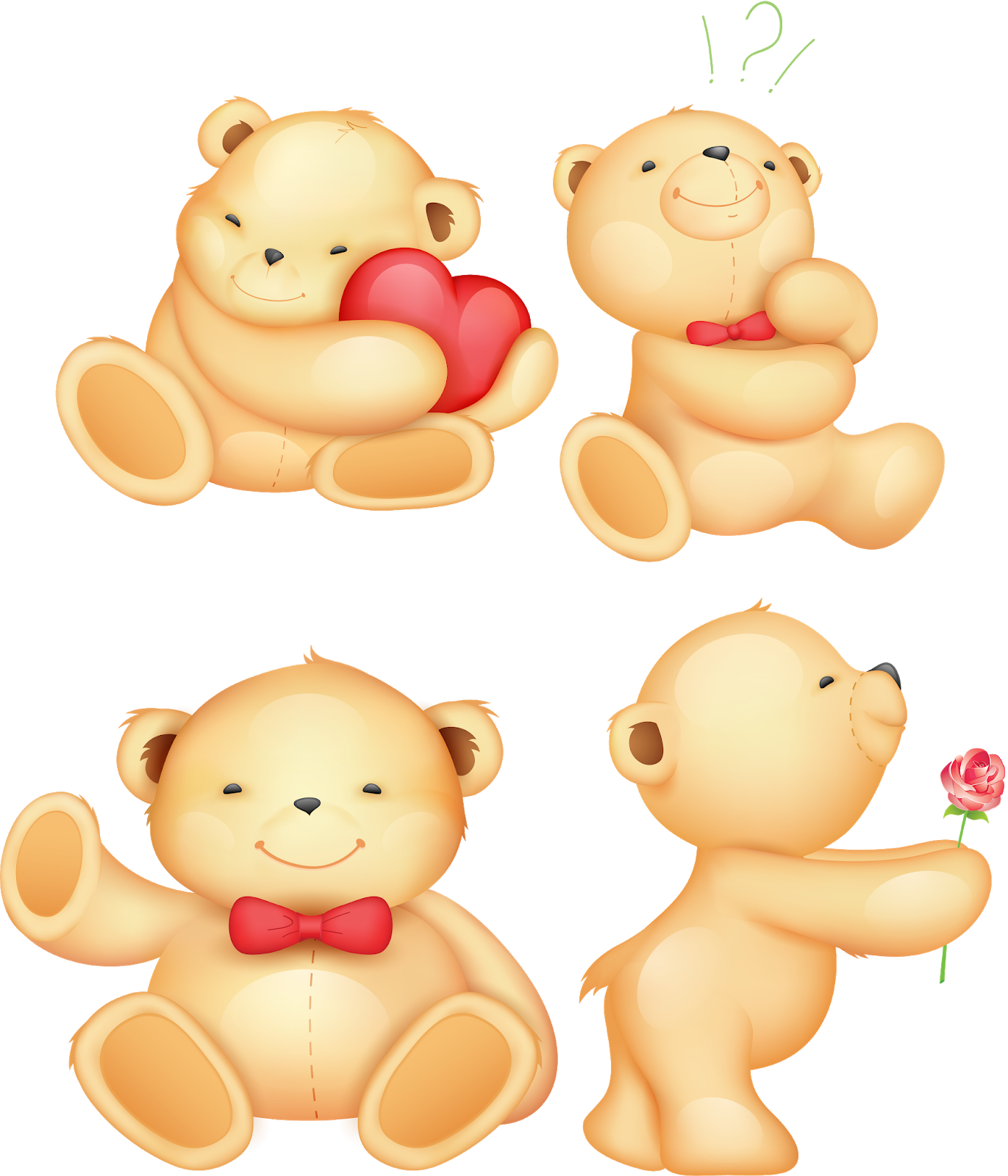 Come Back Often Because We Upload New Tubes As Soon - Teddy Cute Png (1371x1600), Png Download