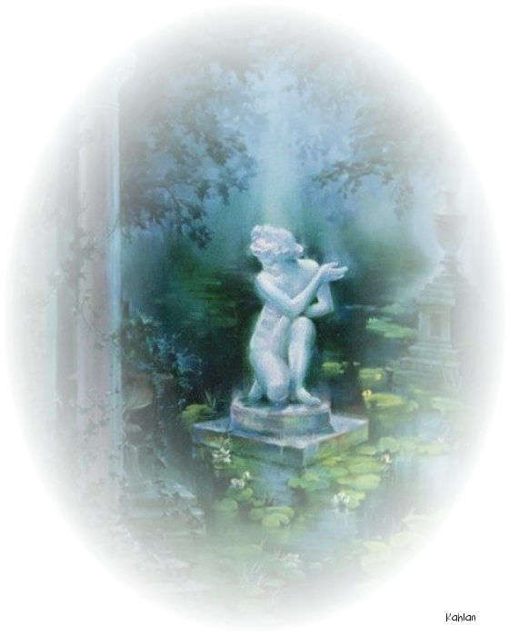 Background Tubes - Statue De Jardin Png Tubes (560x700), Png Download