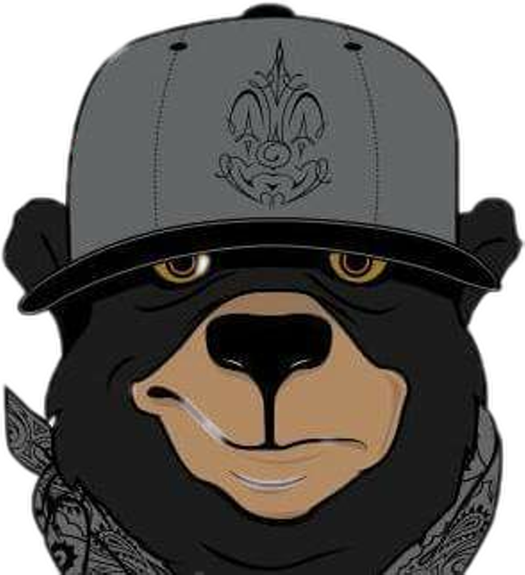 Oso Sticker (1024x1122), Png Download