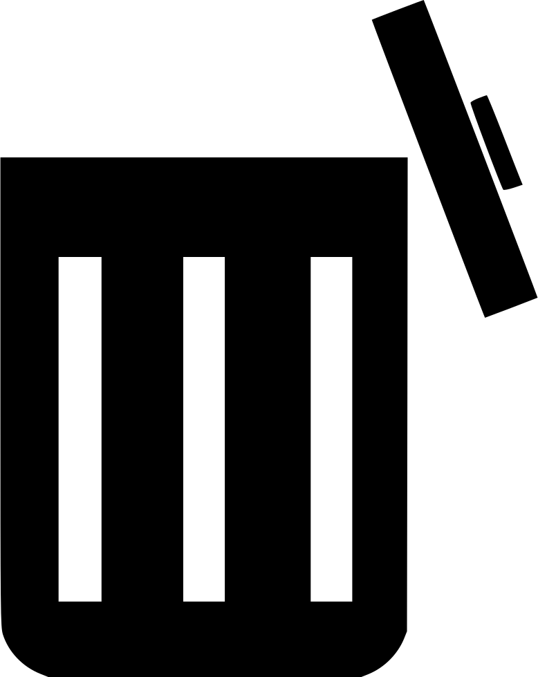 Bin Container Open Recycle Trash Comments (778x980), Png Download