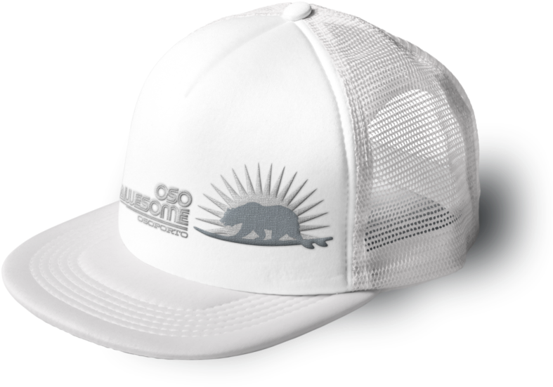 Oso Awesome Trucker Hat - Hat (800x800), Png Download