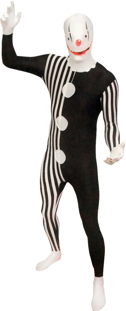 Killer Clown Morphsuit (775x1228), Png Download