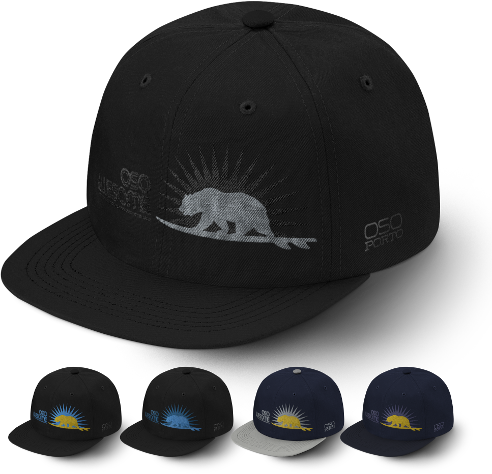 Oso Awesome Snapback - Baseball Cap (1000x1000), Png Download