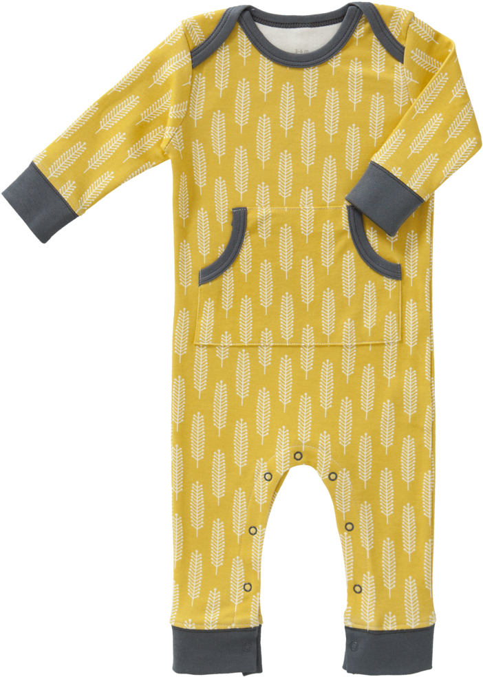 Pyjamas Pajamas Spiga Yellow Mustard - Fresk Boxpakje (1024x1024), Png Download