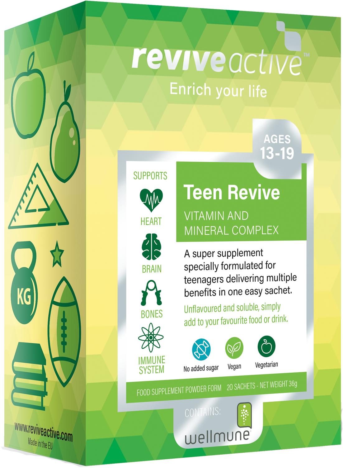 Revive Active Teen Revive (2000x2024), Png Download