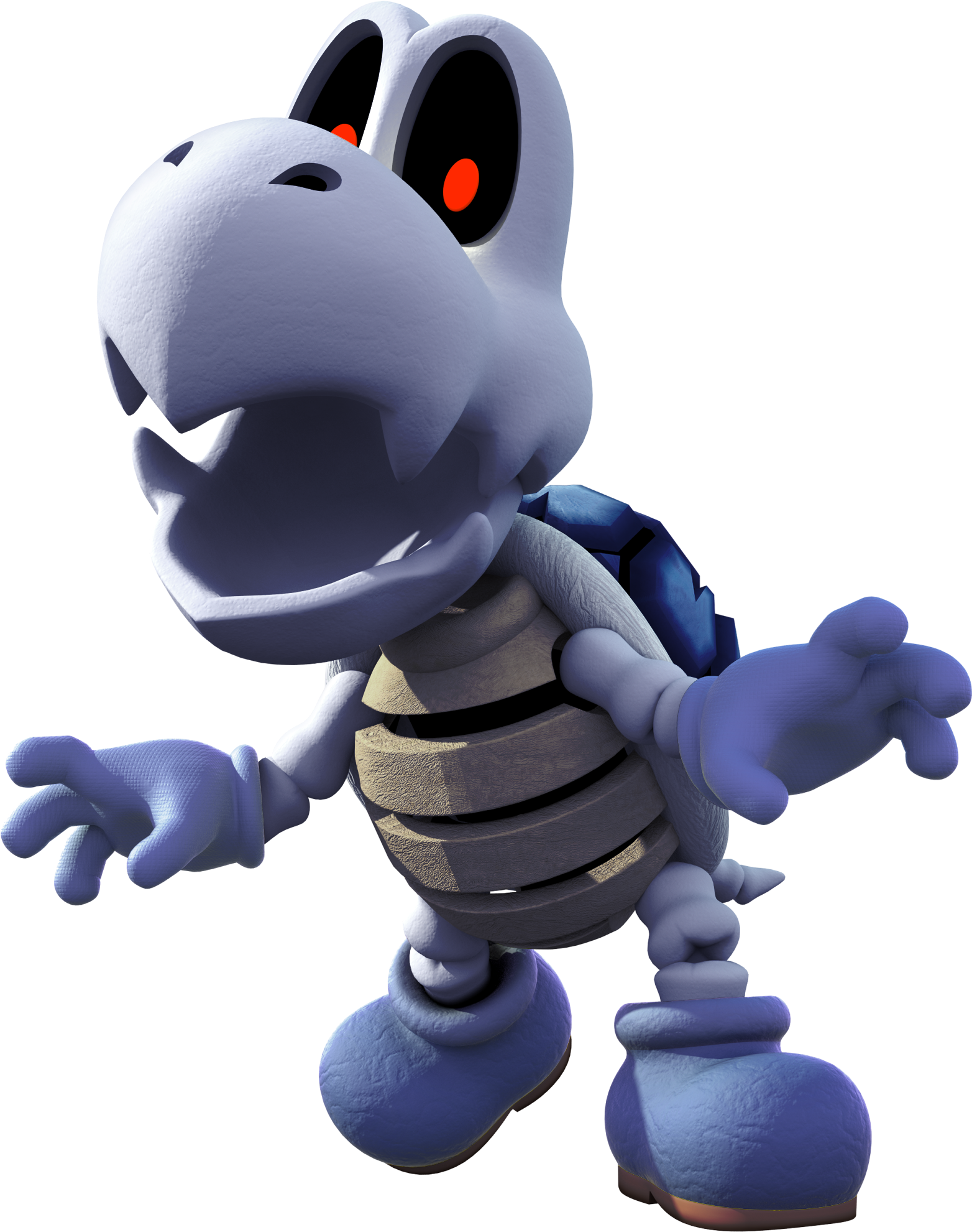 Dark Bones - Mario Party Star Rush King Boo (1597x2000), Png Download