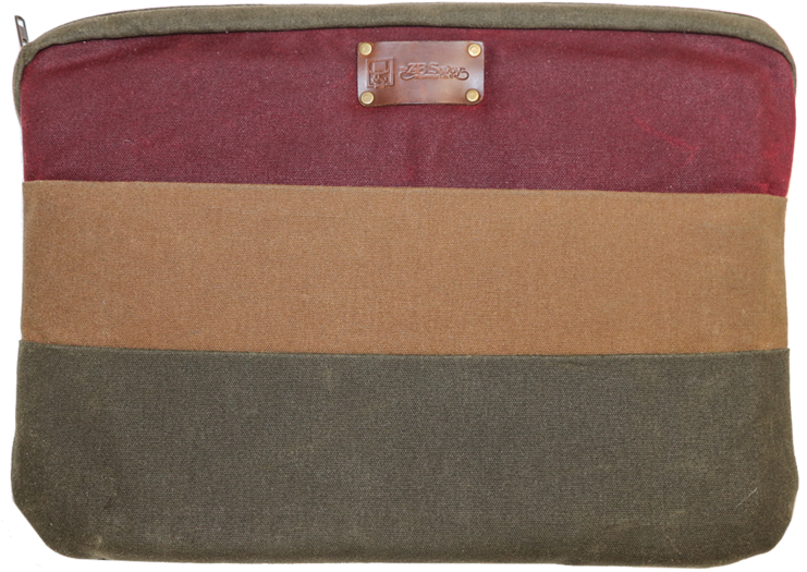 Tri-color Laptop Sleeve - Leather (1024x1024), Png Download