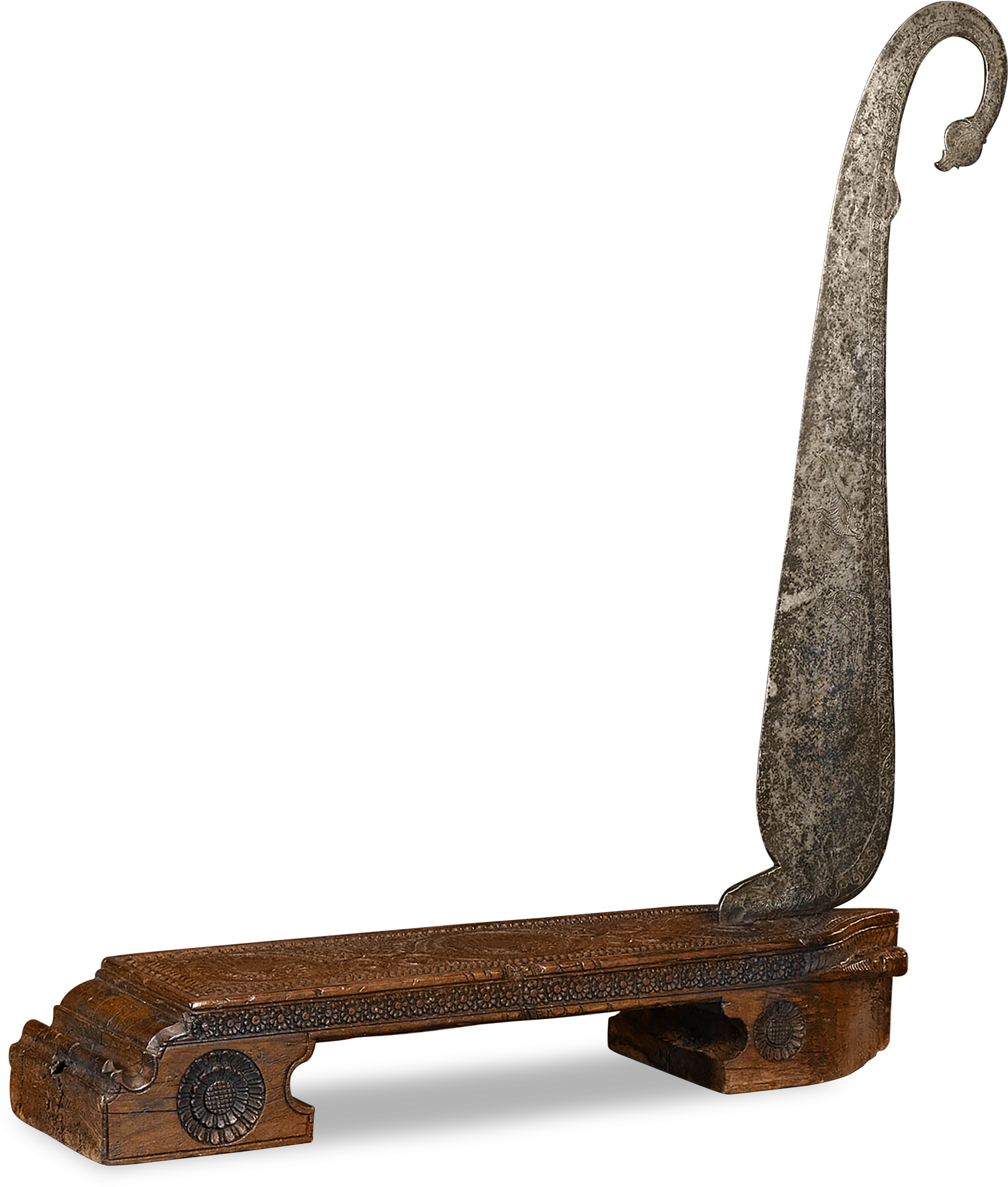 Indian Arivalmanai Culinary Cutting Tool - Wood (2500x2500), Png Download