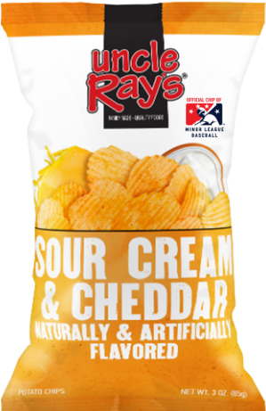 Uncle Rays Sour Cream & Cheddar Flavour Potato Chips - Potato Chip (736x460), Png Download