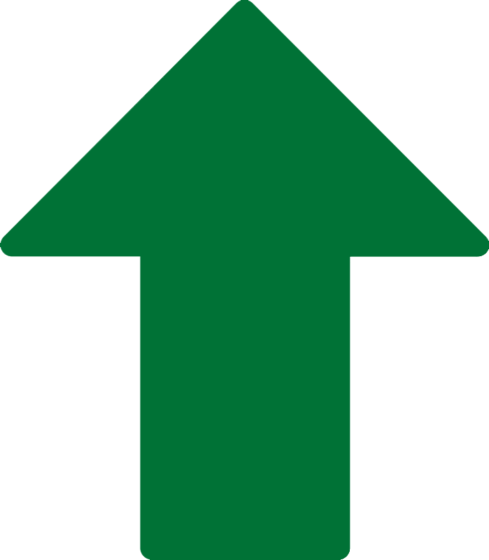 Direction Arrow (699x800), Png Download