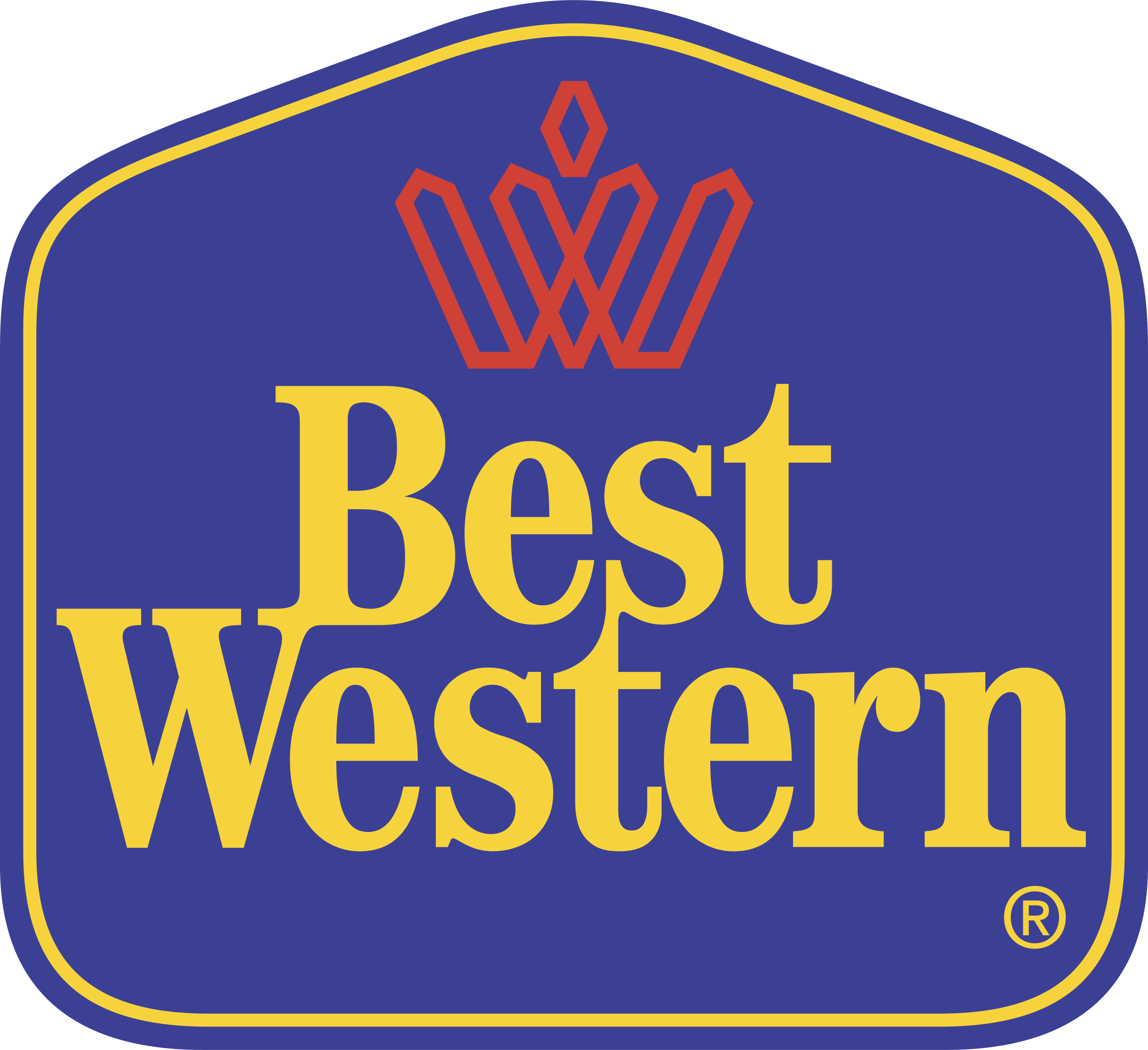 Best Western Hotels 1 Logo Png Transparent - Best Western Inn Logo (2400x2196), Png Download
