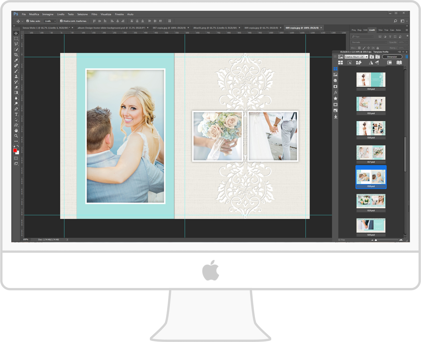 Album Design - Computer Monitor (1676x1363), Png Download