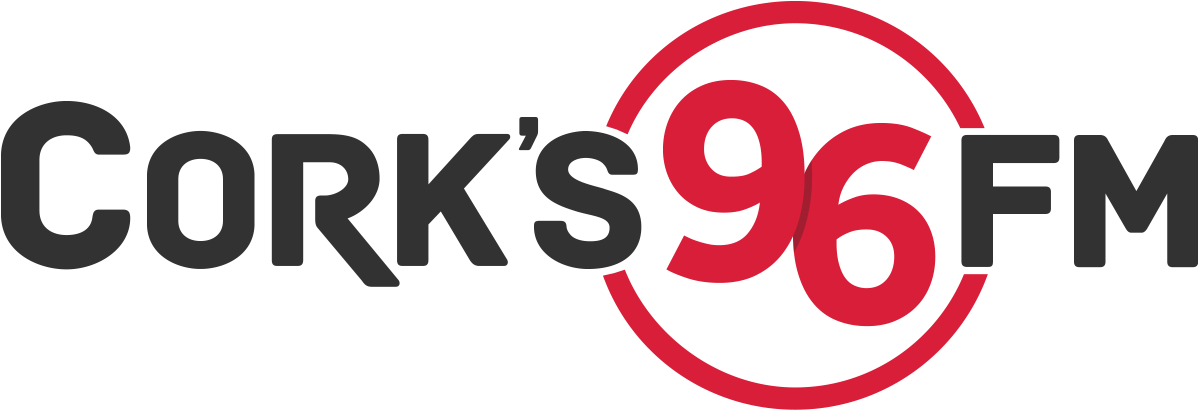 Corks96fm W Landscape Nostrap Logo2015 - Cork's 96fm (1237x446), Png Download
