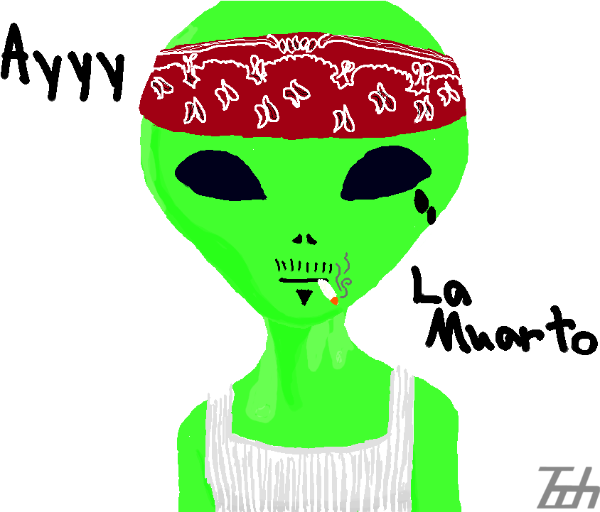 Ayyy La Muarto - Illustration (857x720), Png Download