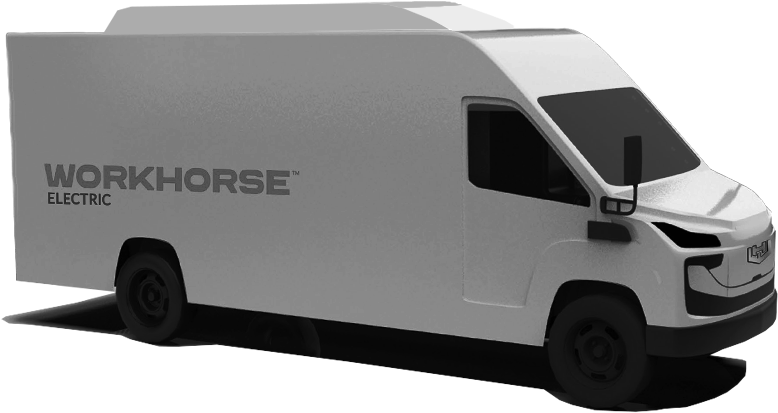 Electric Ngen Truck - Model Car (1067x509), Png Download