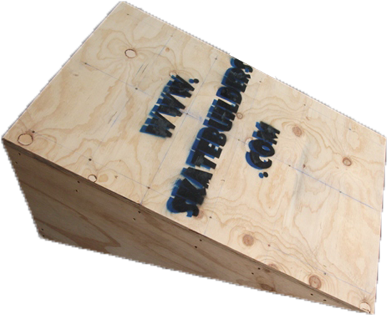 Skate Ramp Kicker - Plywood (640x480), Png Download