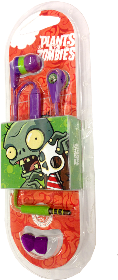 Zombies™ Skullcandy Ink'd 2 Earbuds And Gamers Will - Plants Vs Zombies 2 (489x1024), Png Download