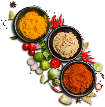 Wedding Food Trends Of - Masala Png (597x601), Png Download