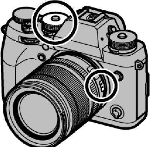 Camera Lens Clipart Shutter Speed - Digital Slr (640x480), Png Download