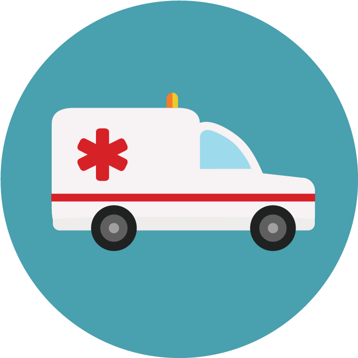 Hospital Emergency Medical Icons (760x760), Png Download